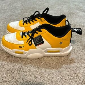 Xidiso, yellow, black, and white,